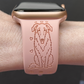 Borzoi Dog Watch Band For Apple Watch