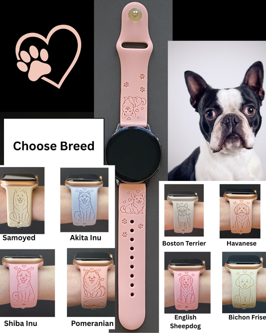 Dog Breed (#6) 20mm Samsung Galaxy Watch Band