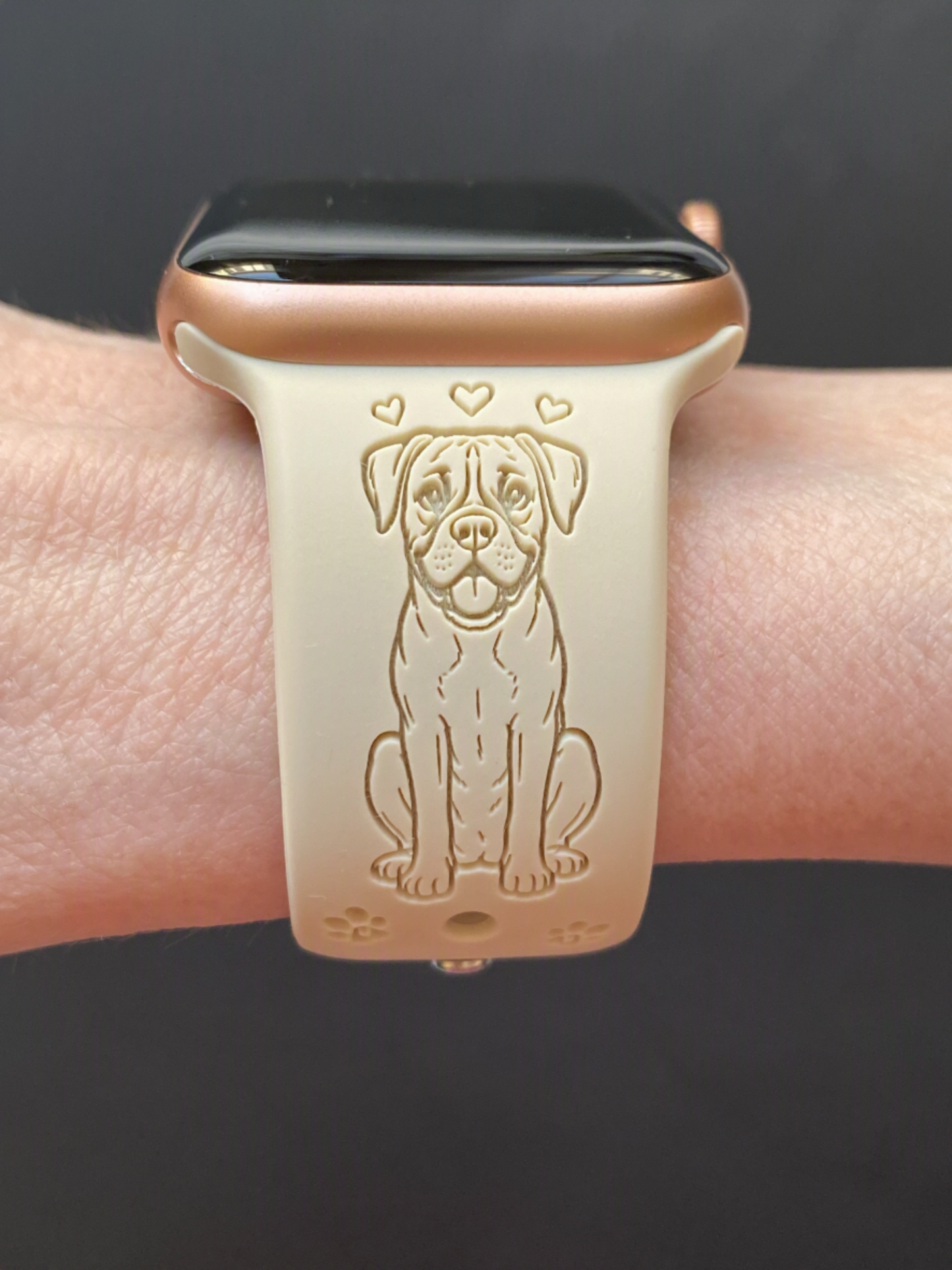 My Best Friend Boxer Dog Watch Band For Apple Watch