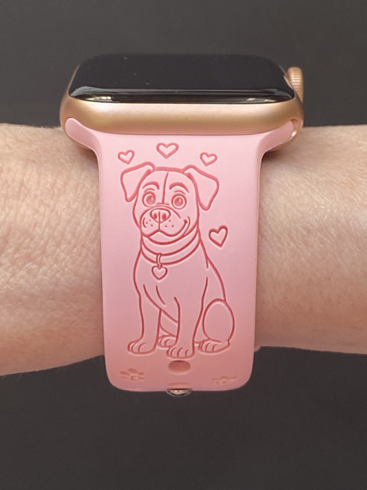 My Cute Boxer Dog Watch Band For Apple Watch