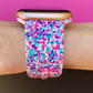 Bubble Gum Splatter Apple Watch Band