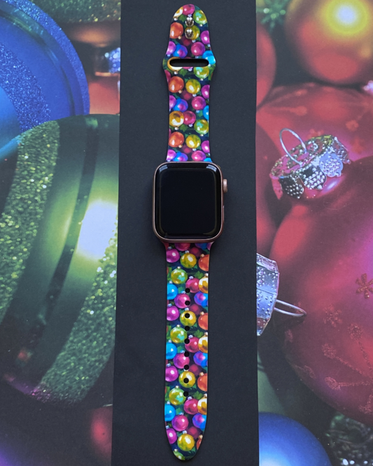 Christmas Tree Ornaments Watch Band For Apple Watch