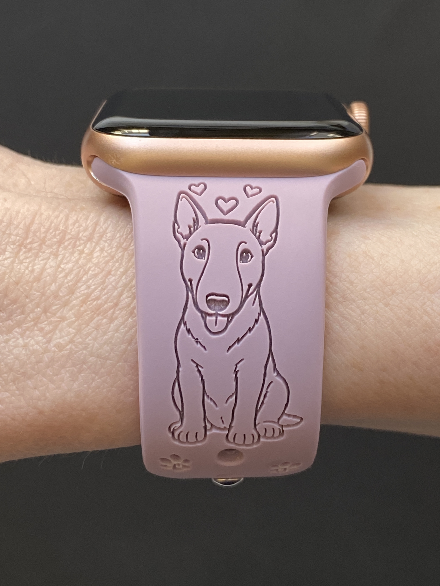 Bull Terrier Dog Watch Band For Apple Watch