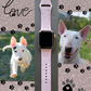 Bull Terrier Dog Watch Band For Apple Watch