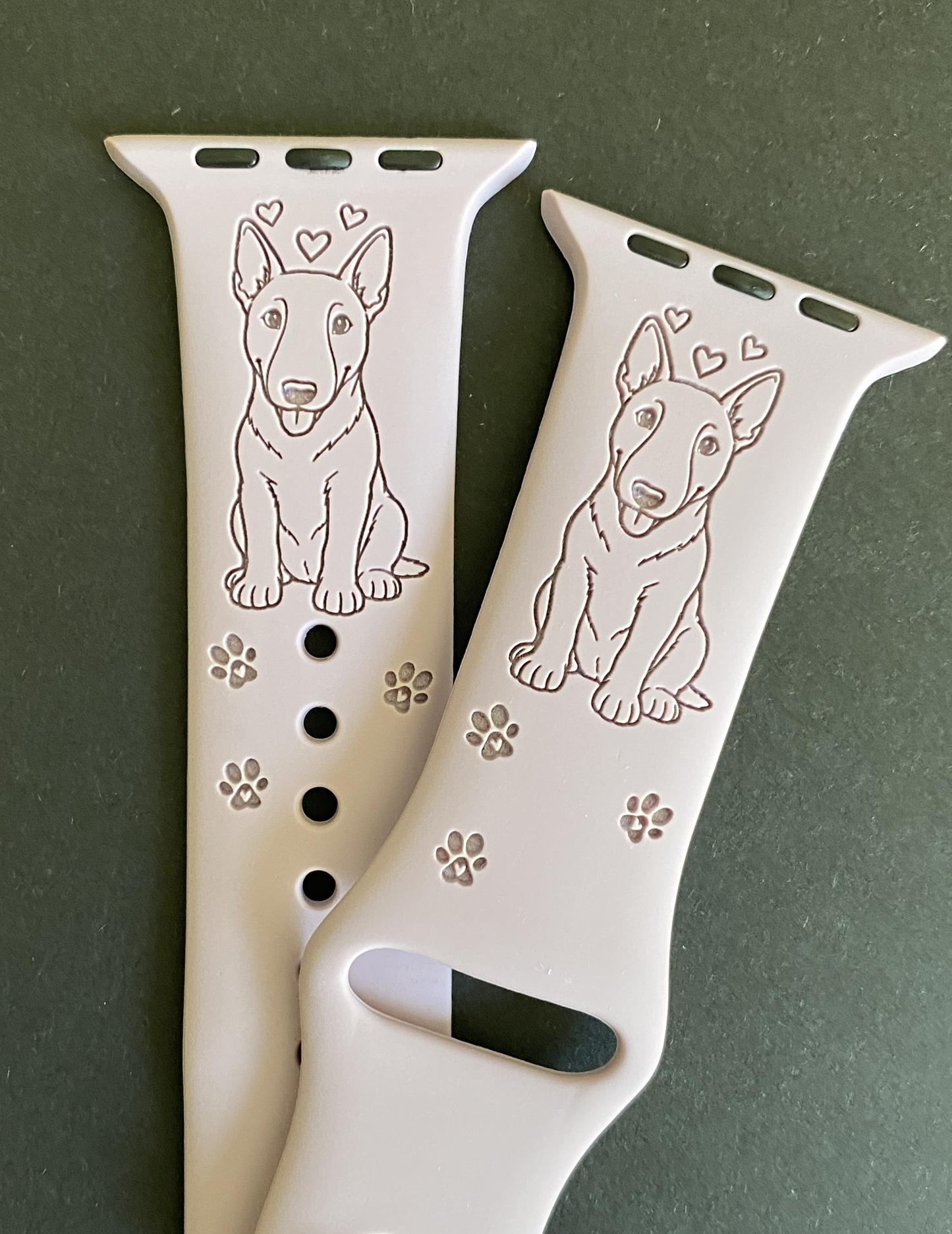 Bull Terrier Dog Watch Band For Apple Watch