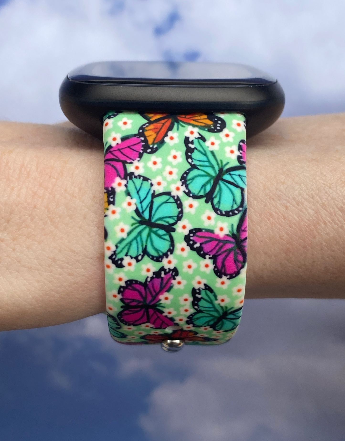 Butterfly Fitbit Versa 3/Versa 4/Sense/Sense 2 Watch Band