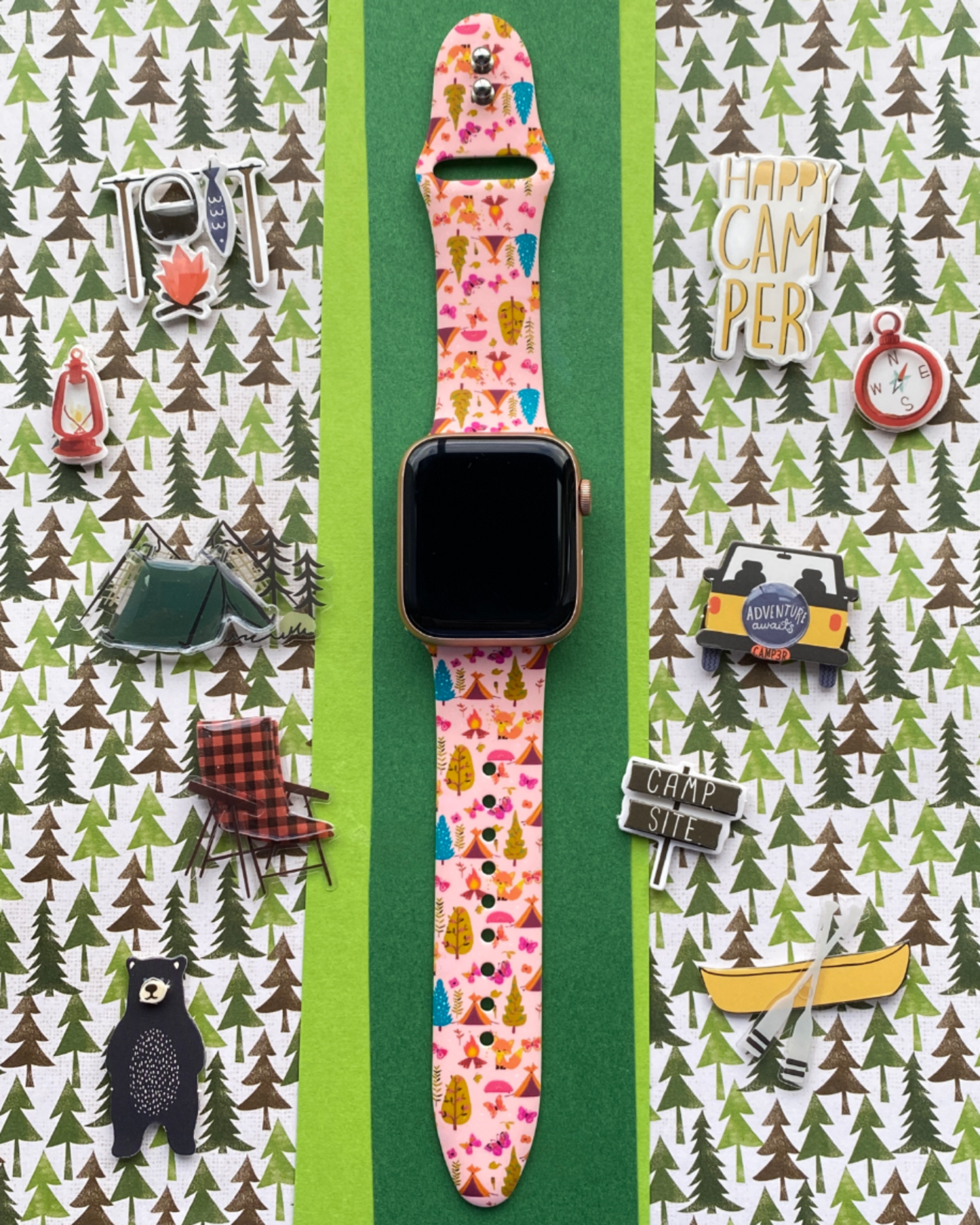Camping Watch Band For Apple Watch