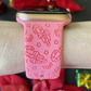 Candy Cane Bows Apple Watch Band