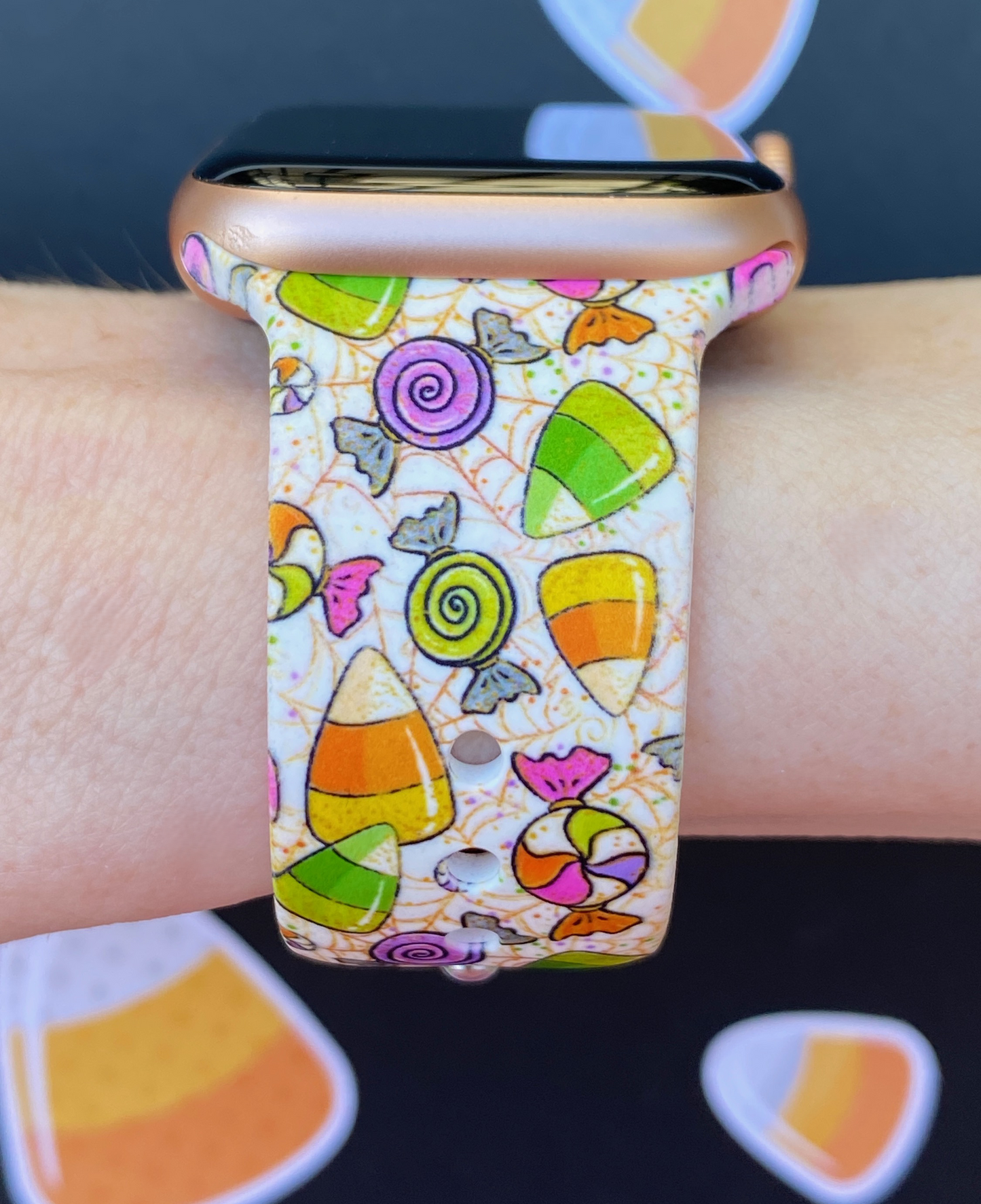 Halloween Candy Apple Watch Band