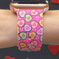 Candy Hearts Watch Band For Apple Watch