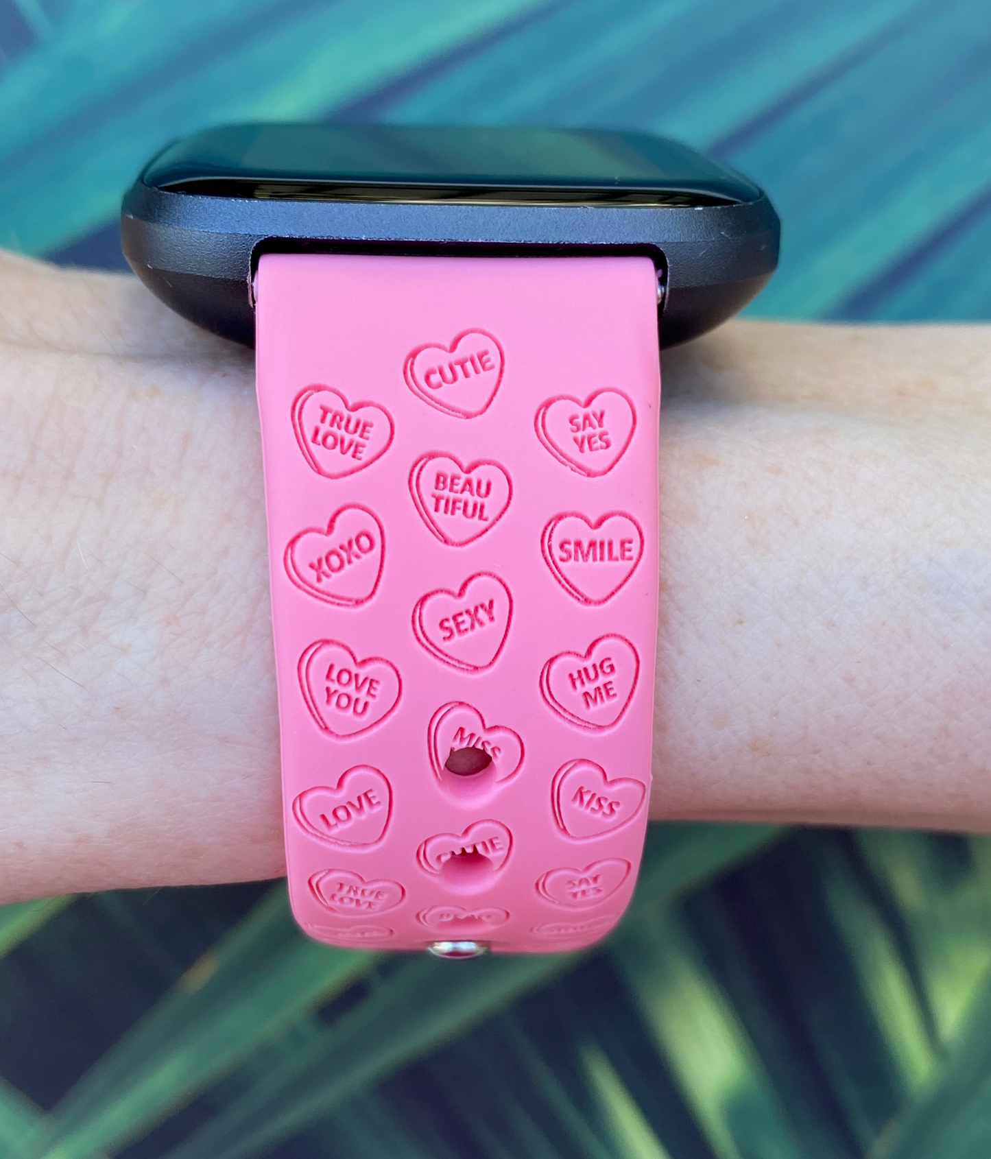 Candy Hearts Fitbit Versa 1/2 Watch Band