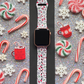Christmas Candy Canes Watch Band For Apple Watch