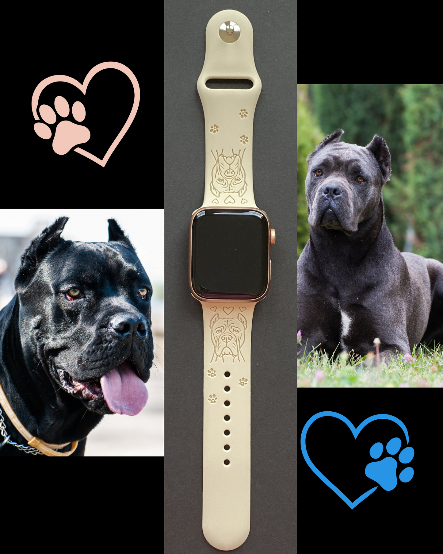Cane Corso Dog Watch Band For Apple Watch