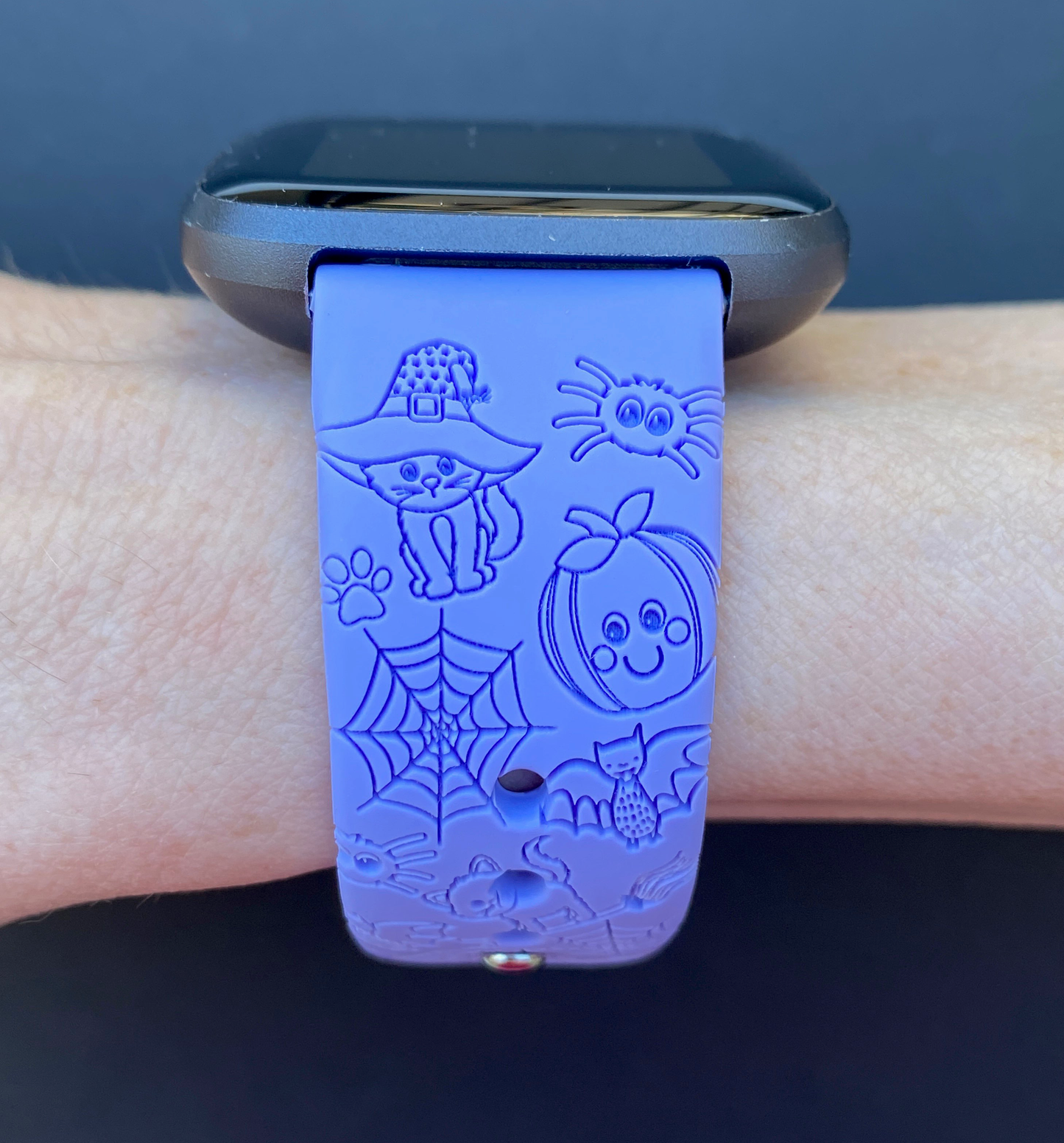 Cute Halloween Cat Fitbit Versa 1/2 Watch Band