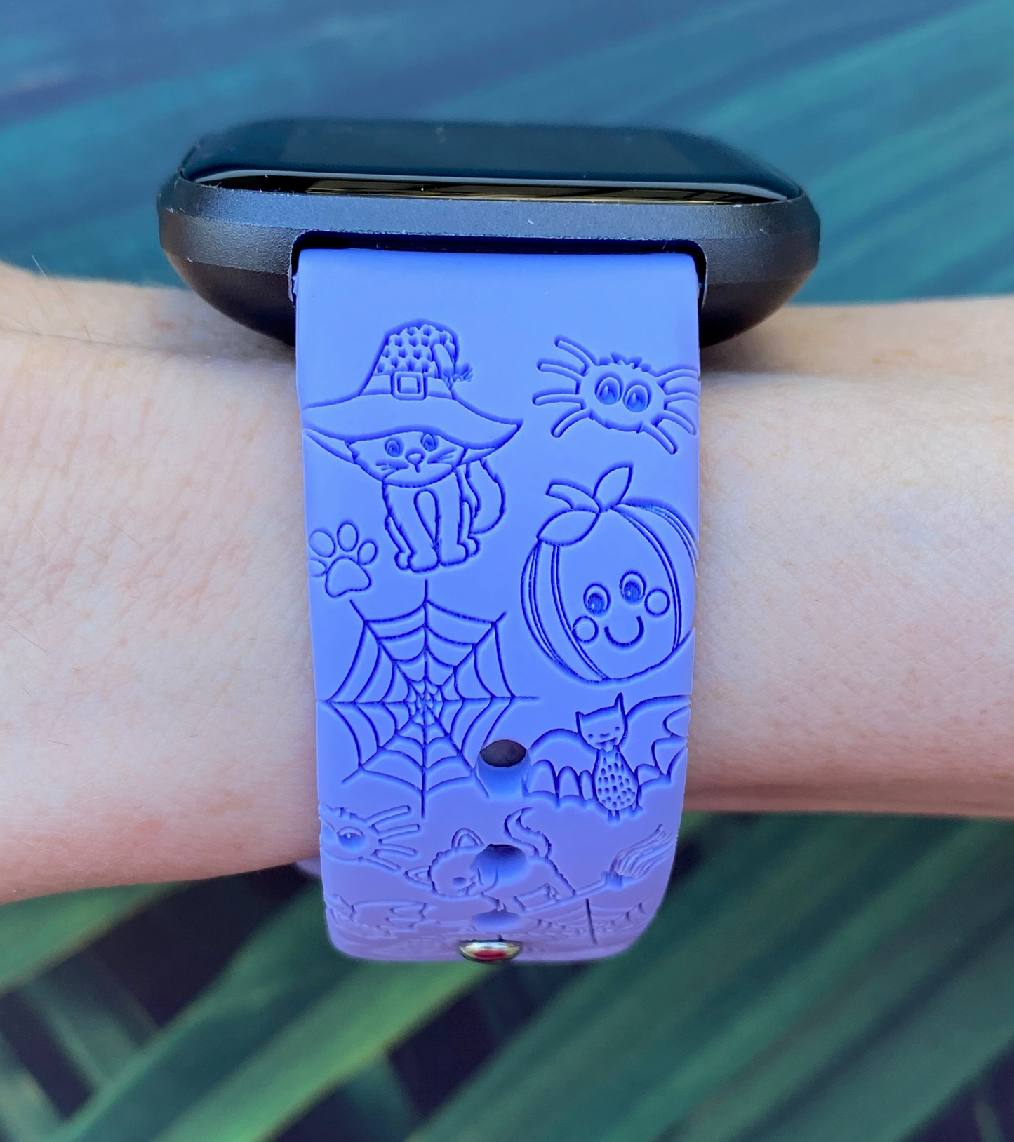 Cute Halloween Cat Fitbit Versa 1/2 Watch Band