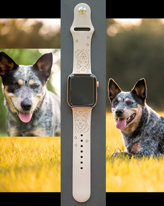 Australian Cattle Dog Watch Band For Apple Watch