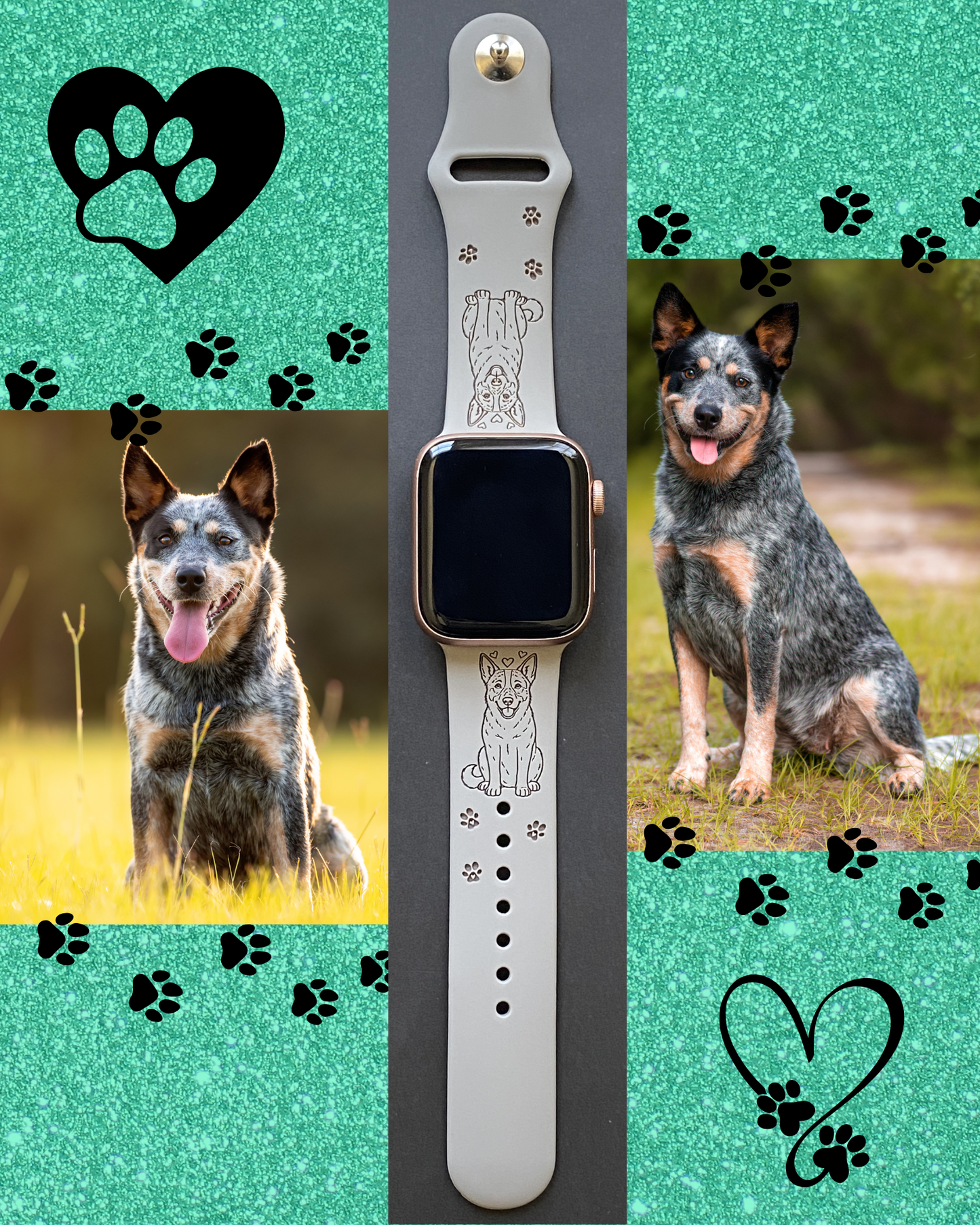My Australian Cattle Dog Watch Band For Apple Watch