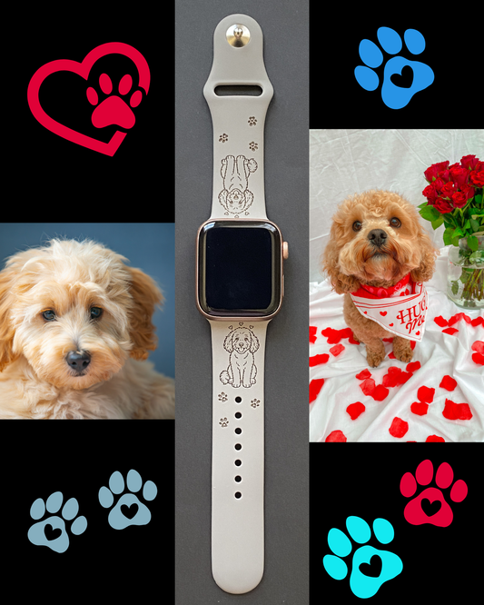 Cavapoo Dog Watch Band For Apple Watch
