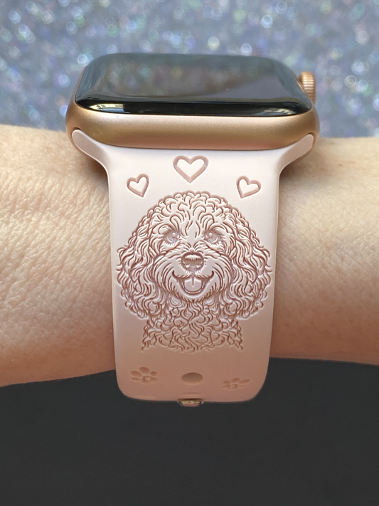 Cockapoo Dog Watch Band For Apple Watch