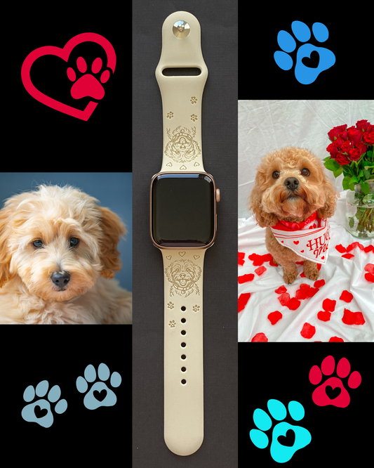 Cavapoo Dog Watch Band For Apple Watch