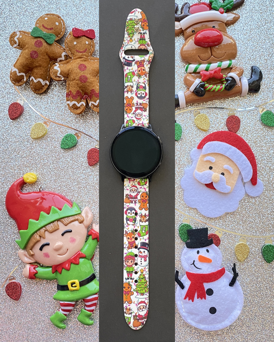 Christmas Spirit Samsung Galaxy Watch Band