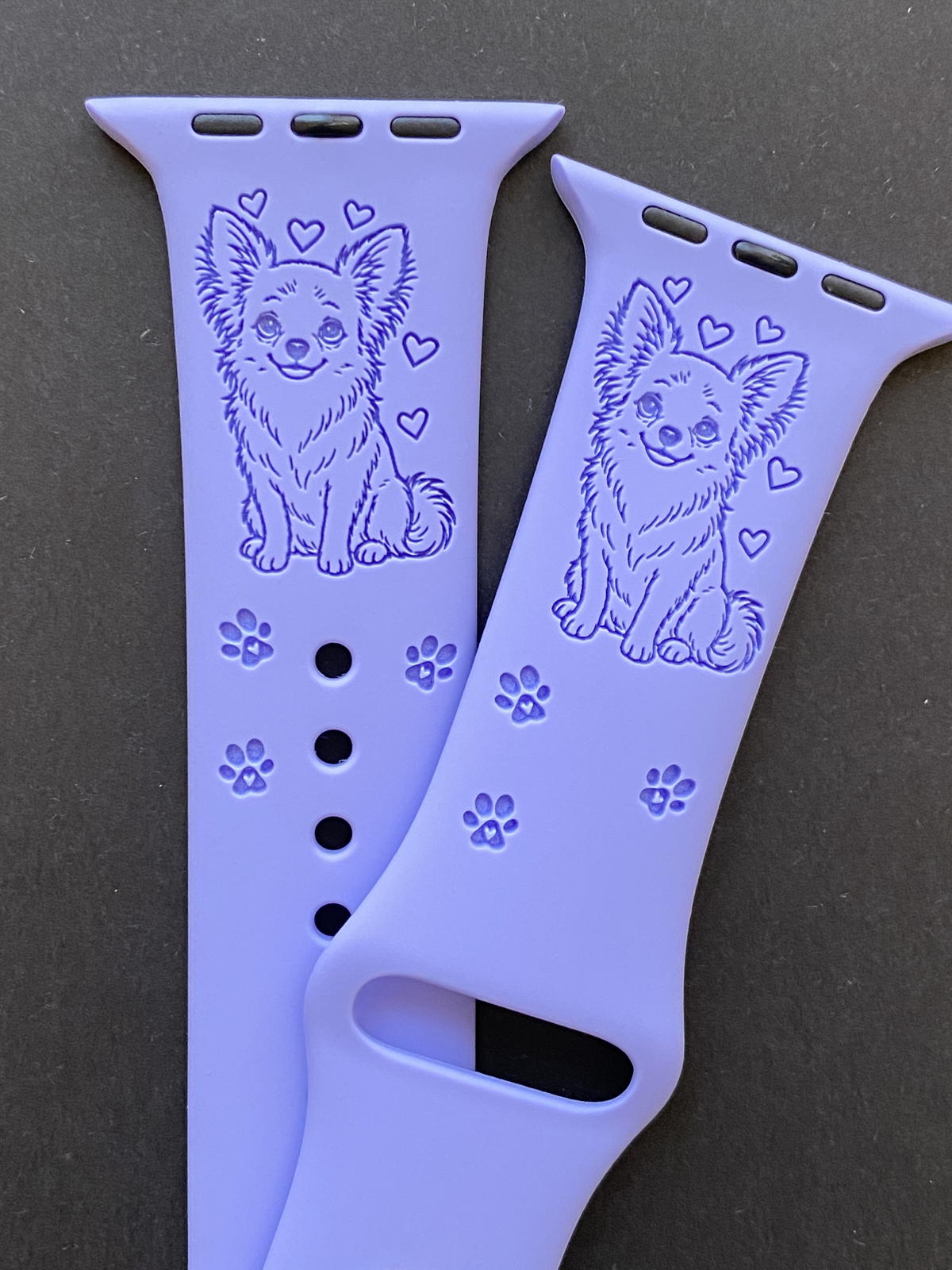 Long Hair Chihuahua Dog Watch Band For Apple Watch