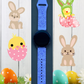 Easter Bunnies and Chicks 20mm Samsung Galaxy Watch Band