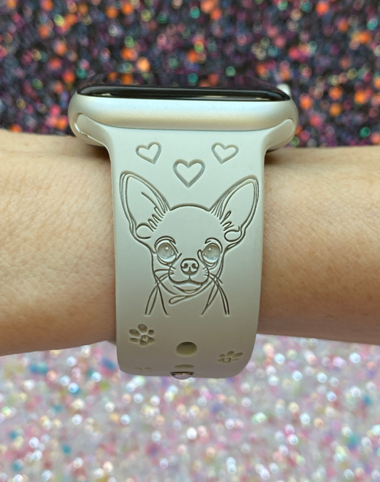 Chihuahua Dog Watch Band For Apple Watch