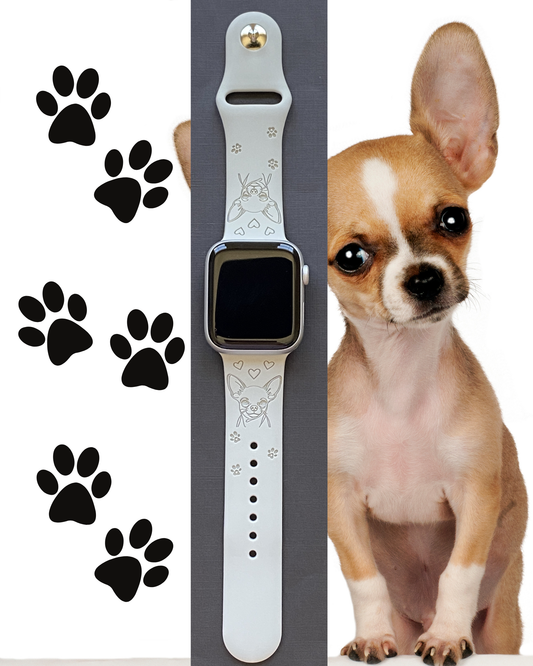 Chihuahua Dog Watch Band For Apple Watch