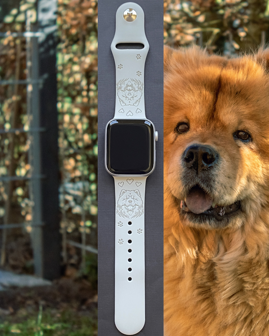 Chow Chow Dog Watch Band For Apple Watch