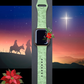 Christmas Floral Faith Apple Watch Band