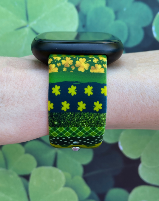 St Patrick's Day Fitbit Versa 1/2 Watch Band
