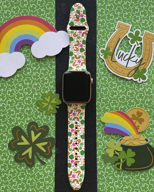 St. Patrick's Day Rainbow Watch Band For Apple Watch