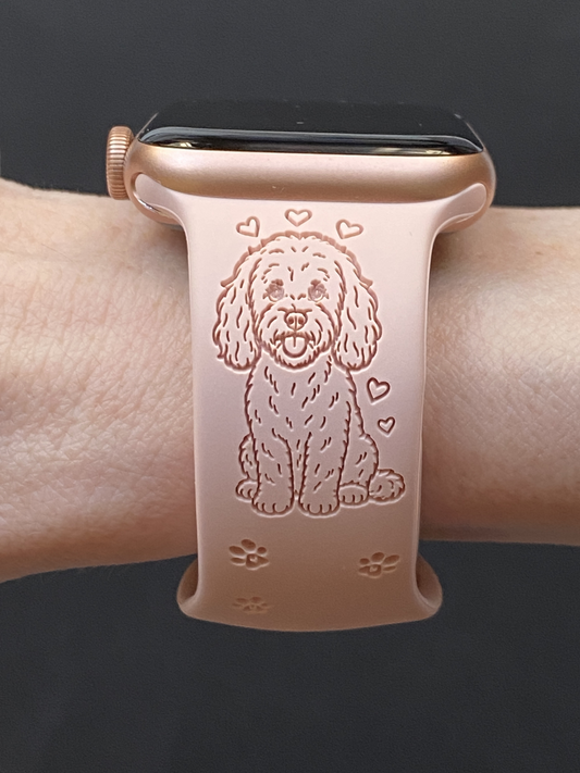 Cockapoo Dog Watch Band For Apple Watch
