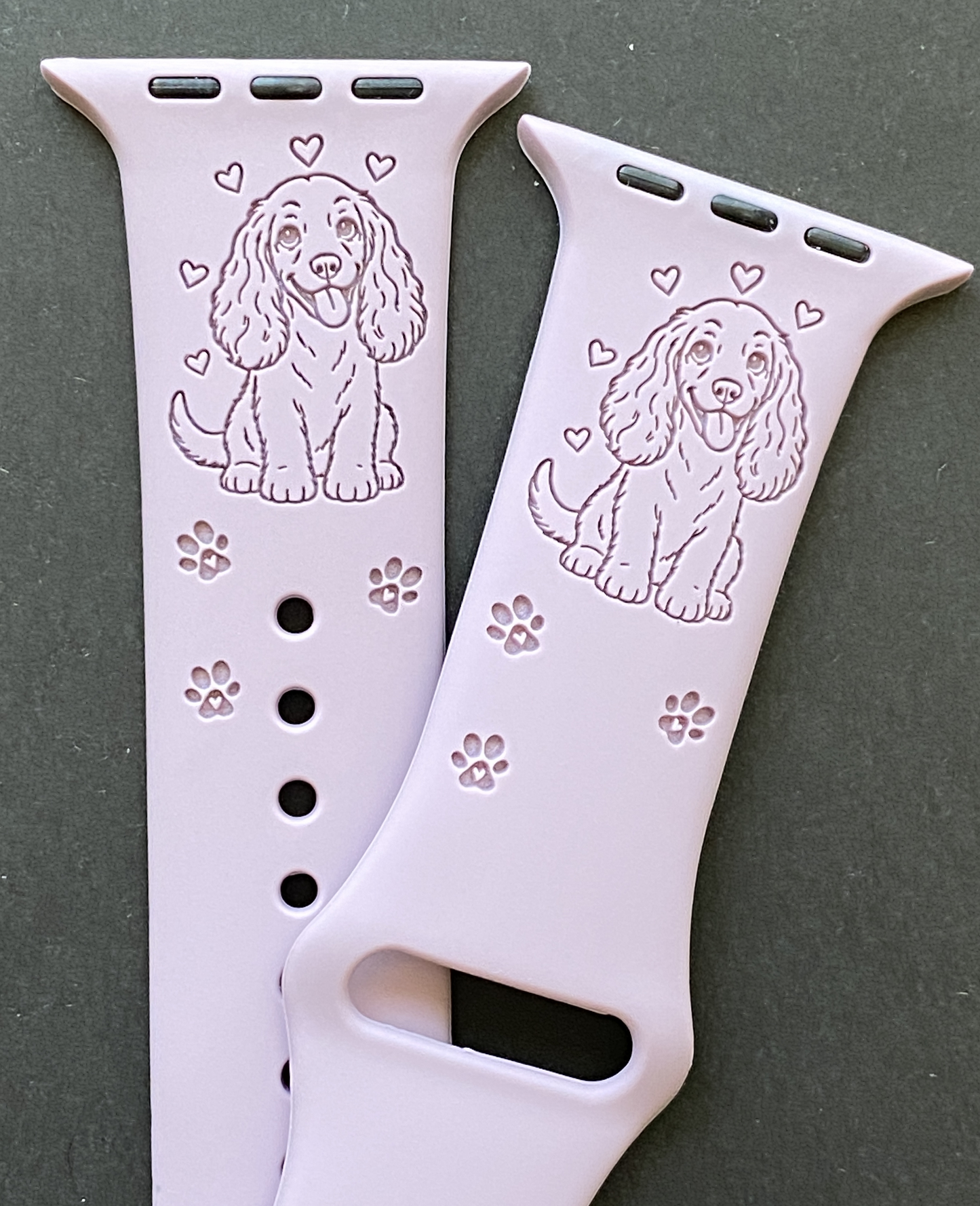 My Best Friend Cocker Spaniel Dog Watch Band For Apple Watch