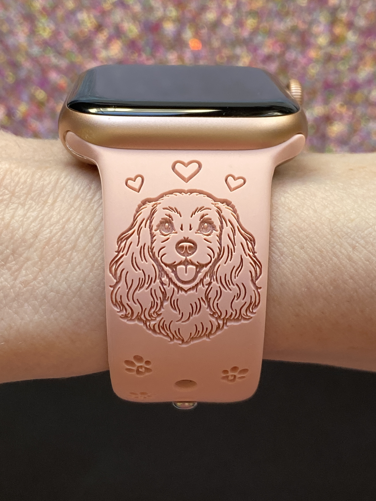 English Cocker Spaniel Dog Watch Band For Apple Watch