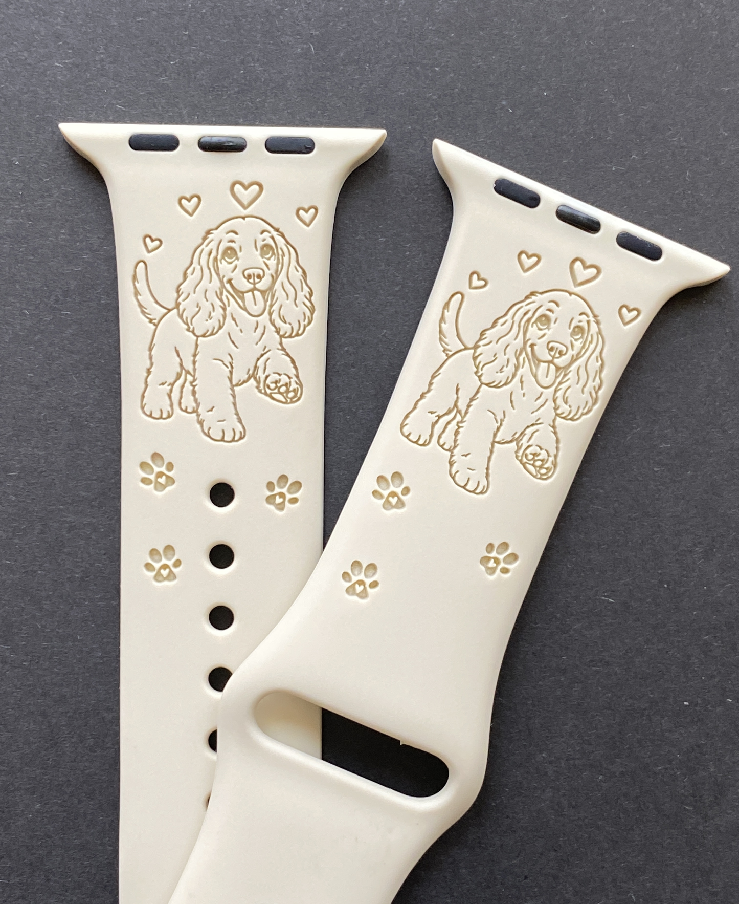 Cocker Spaniel Dog Watch Band For Apple Watch