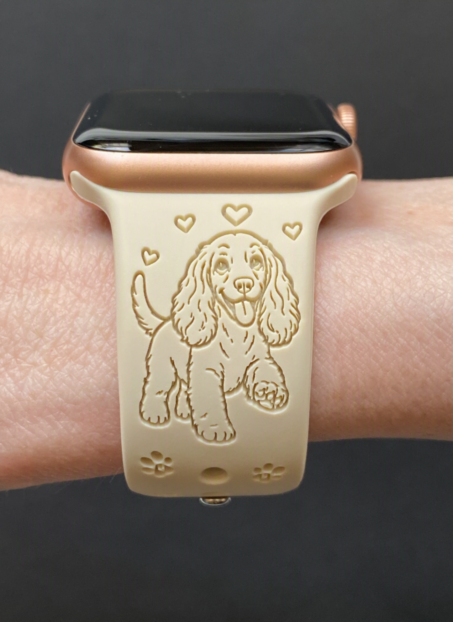 Cocker Spaniel Dog Watch Band For Apple Watch