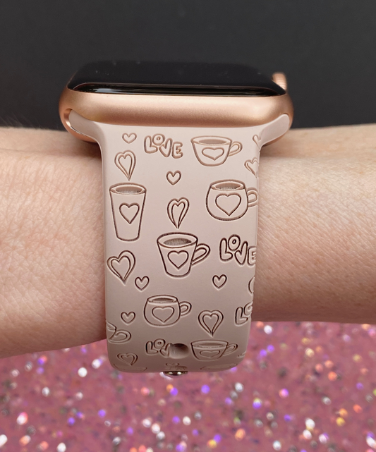 Coffee Love Apple Watch Band