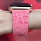 Coffee Love Valentine Apple Watch Band