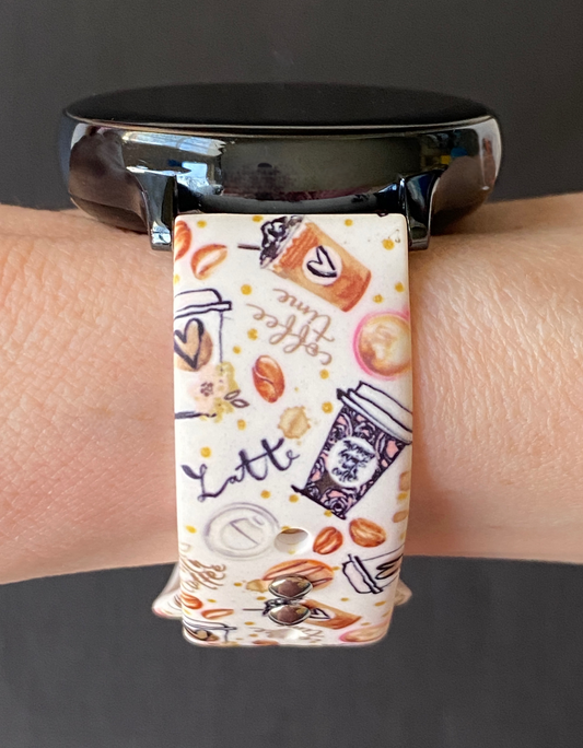 Coffee Lover Samsung Galaxy Watch Band