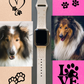 Collie Dog Watch Band For Apple Watch