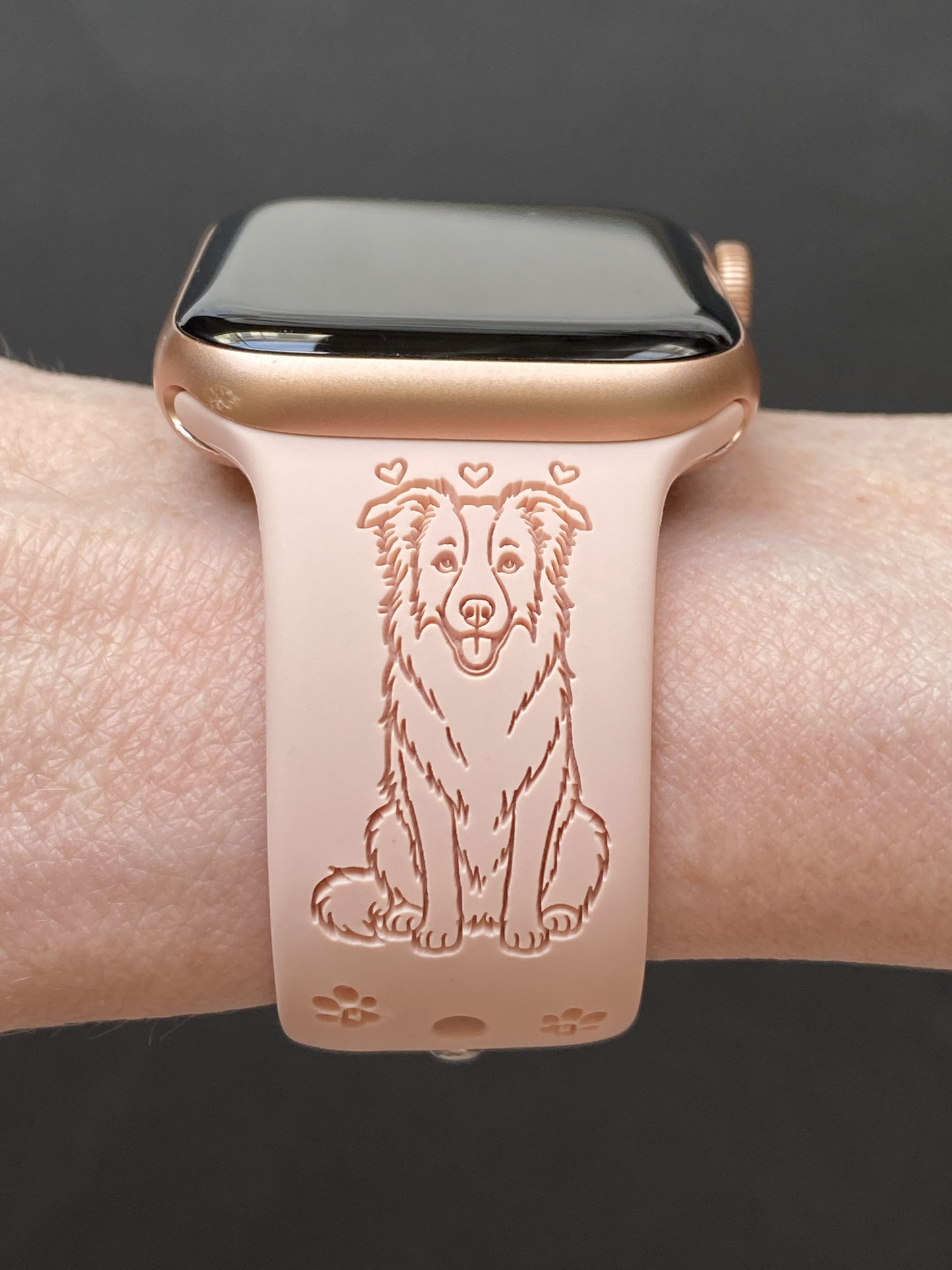 My Pet Border Collie Dog Watch Band For Apple Watch