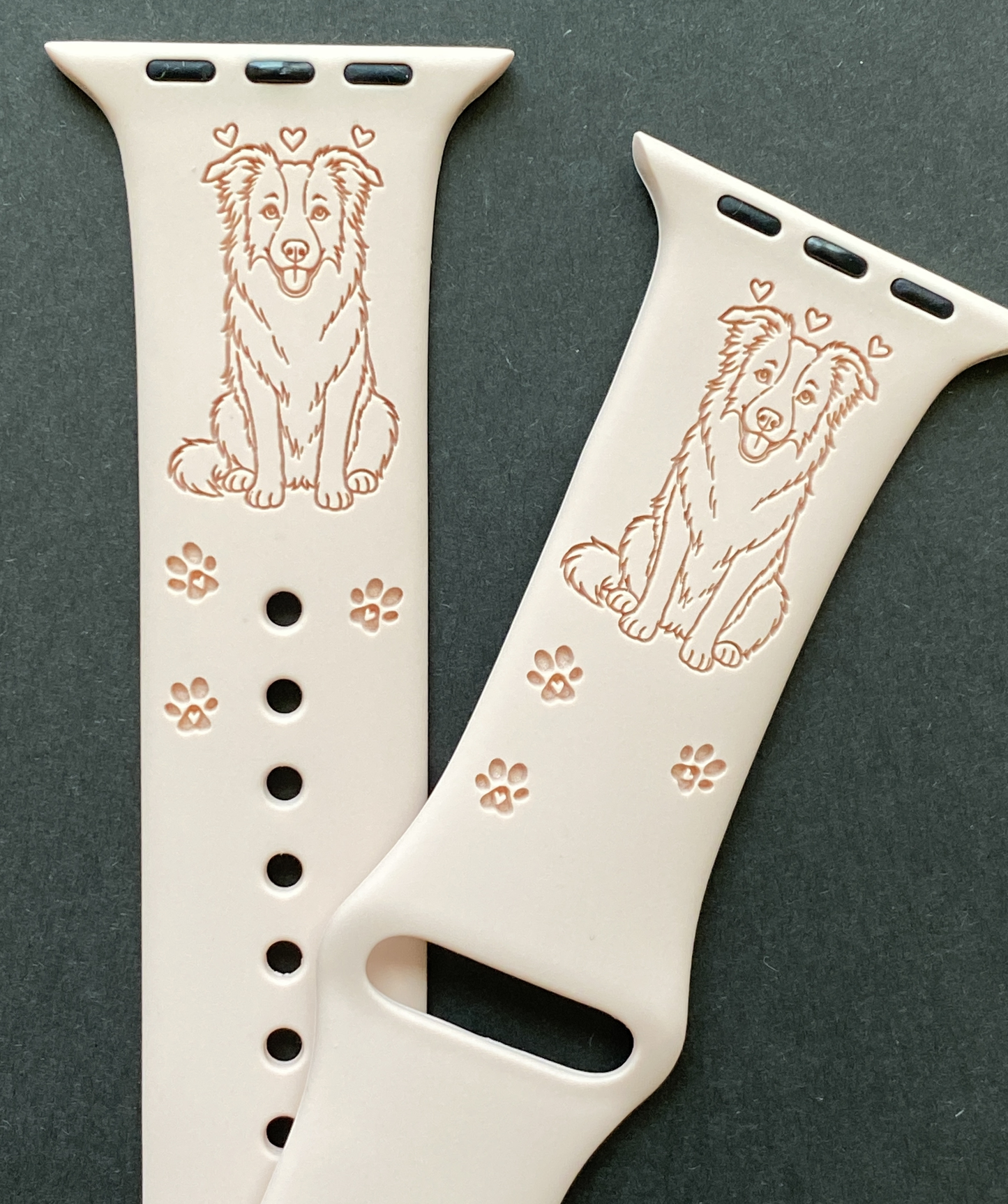 My Pet Border Collie Dog Watch Band For Apple Watch