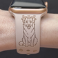 My Pet Border Collie Dog Watch Band For Apple Watch