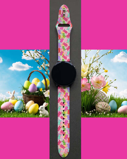Colorful Easter Peeps Samsung Galaxy Watch Band