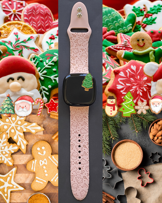 Christmas Cookies Fitbit Versa 3/Versa 4/Sense/Sense 2 Watch Band