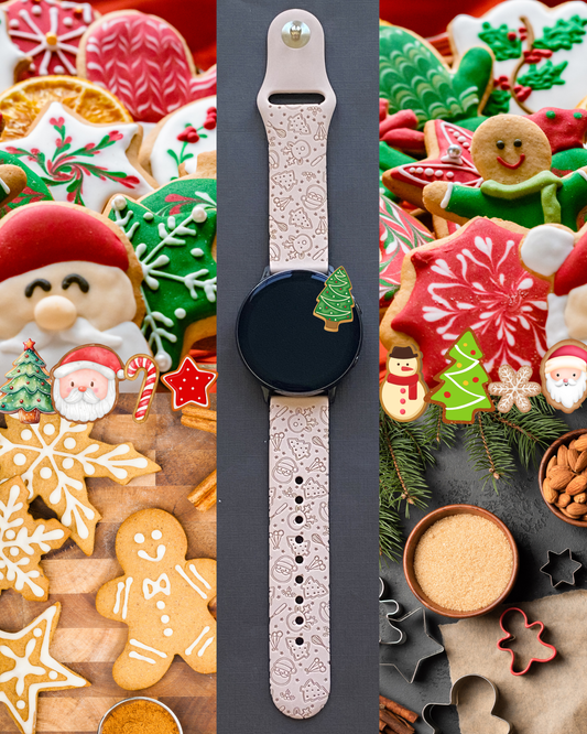 Christmas Cookies 20mm Samsung Galaxy Watch Band