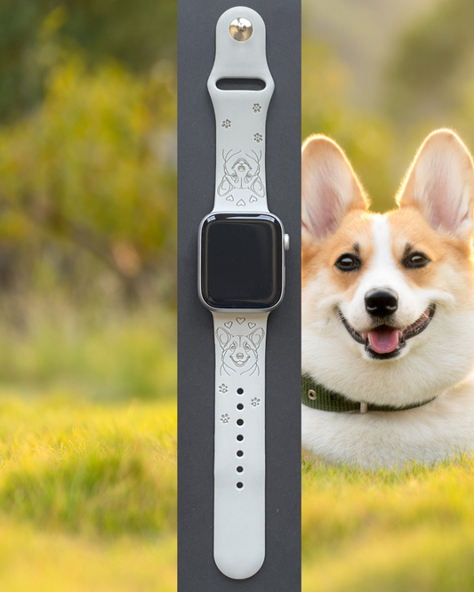 Corgi Dog Watch Band For Apple Watch