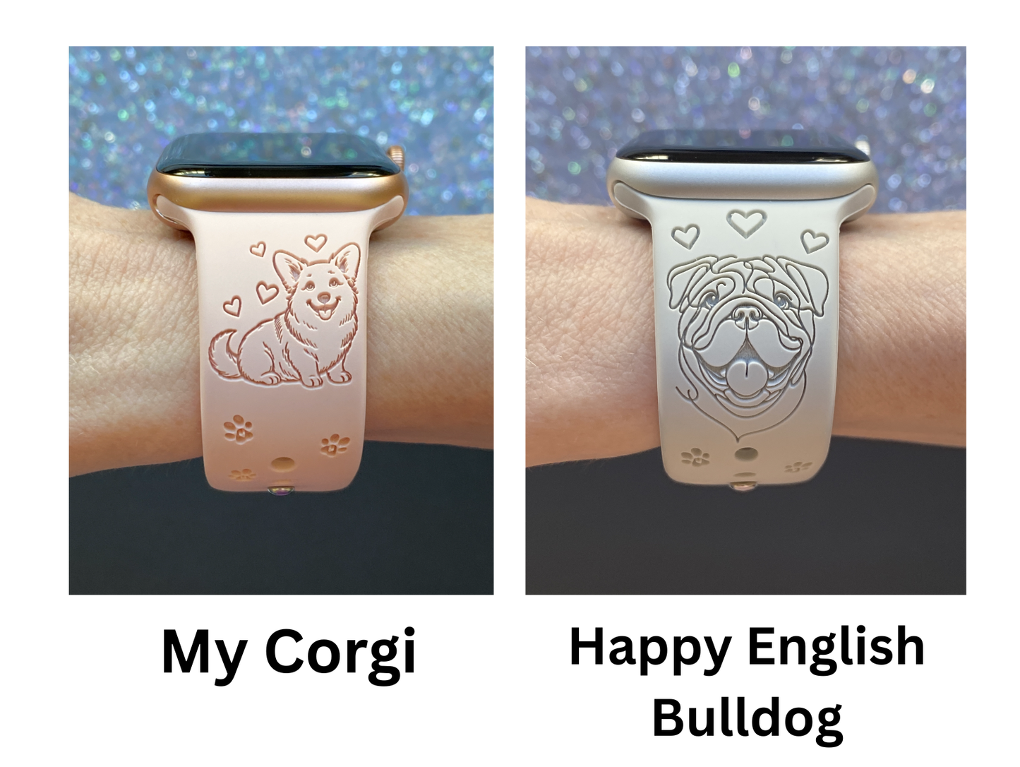 Dog Breed Fitbit Versa 1/Versa 2 Watch Band